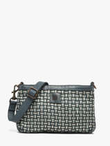 Cross Body Tas Heritage Leder Biba Blauw heritage KAB9L